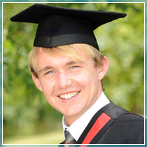 Michael Ings graduates from Essex Business School
