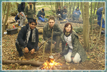 (left to right) Khondker Tauseef Rashid, Daniel Pratt, and Maria Michaelides