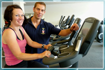 Alison with evolve manager Justin Hubbard