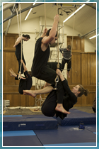 East 15 students using the new facilities in the Clifftown Studios