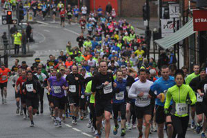 Runners in the 2013 event