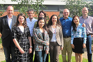 Dr Manuela Nocker and attendees of the Reinventing the Organisation course