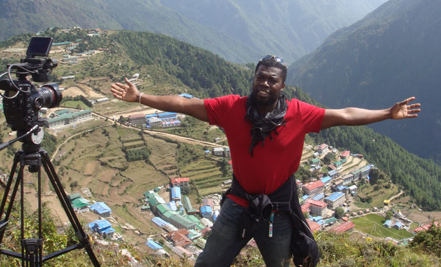 Andrew Tchie in Nepal