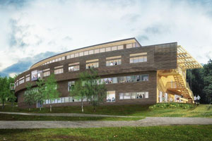 Building which will house Essex Business School