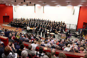 University of Essex Choir perform at the Ivor Crewe Lecture Hall