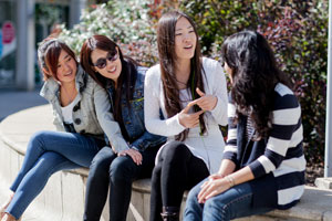 International students at Essex