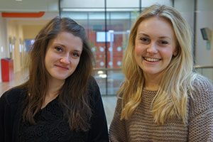 Marte Lund Johannessen and Marte Lyngstad