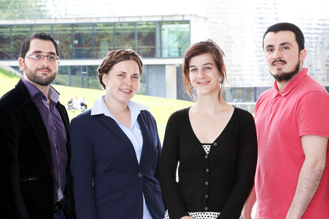 Winners of the University's Early Career Awards 2016