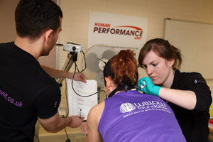 sport scientists at the Human Performance Unit